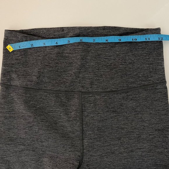 Athleta XS Grey Heather Headlands Hybrid Phone Pockets Tights Leggings - Picture 8 of 9